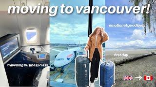 MOVE TO VANCOUVER WITH ME!!! travelling, goodbyes, apartment tour, first day in vancouver vlog