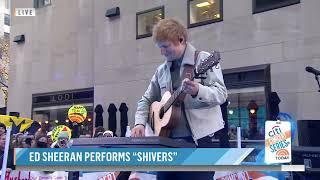 Ed Sheeran creates Shivers Live on Loop Pedal
