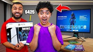 Surprising My Little Brother With Cobalt Star PS5 Bundle! (FORTNITE!)