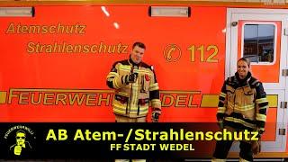 AB-AS der FF Wedel - Abrollbehälter Atemschutz und Strahlenschutz (Video AB-2)