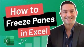 How to freeze panes in Excel?