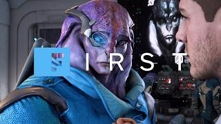 Mass Effect: Andromeda - Introducing Jaal Your Angara Teammate (4K) - IGN First