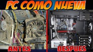 Tutorial - Como Limpiar la PC por Dentro  / Adios POLVO /