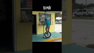 Florida man robs a store on a UNICYCLE! #shorts