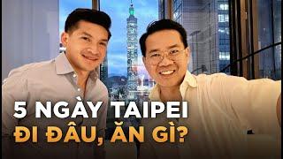 Ăn tối trên Toà nhà 101 cao nhất Đài Loan. Taipei sang trọng không tưởng!