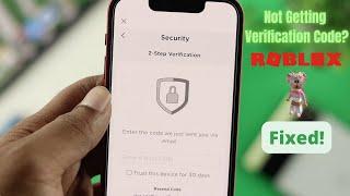 Roblox 2 Step Verification Not Sending Email! [How To Fix]