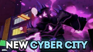 HIDDEN WAVE TRIUMPH ON NEW CYBER CITY | Tower Defense Simulator