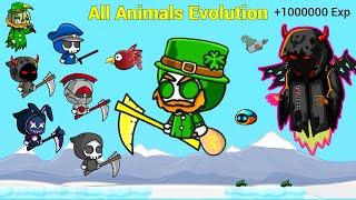 All Animals Evolution With Old Patrick Reaper (EvoWorld.io)