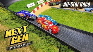 Disney Cars All-Star Race | Lightning McQueen, Doc Hudson & More | Piston Cup Champions