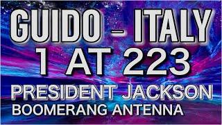 1AT223 - GUIDO ITALY On the Cb Radio. President Jackson.