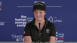 Lottie Woad Press Conference 2024 The Chevron Championship