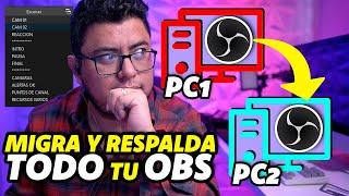  Como respaldar TODOS los recursos de OBS y pasarlos a otra PC - Angel Mendez