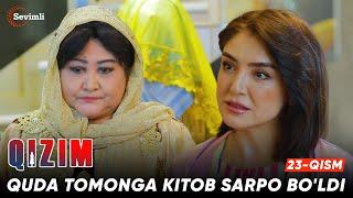 Qizim 23-qism | Anons | Quda tomonga kitob sarpo bo'ldi.