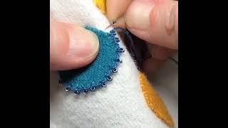 Patching with the beads #craftsvideo #eastcrafts #patchingbeads #beadlove