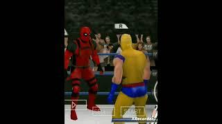 Wolverine Bleed Deadpool  #svr2011 #wwe #marvel