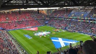 TARTAN ARMY IN COLOGNE | PRE-MATCH MARCH & NATIONAL ANTHEM @ EURO 2024!