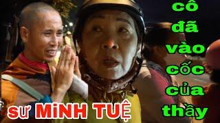 bắt ngờ gặp được cô đã vào cốc của thầy SƯ MINH TUỆ #nhuanhoatv