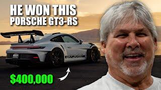 He Won a $400,000 Porsche GT3-RS.