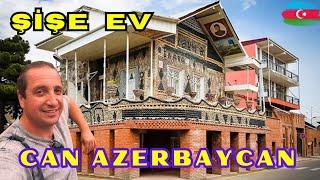  CAN AZERBAYCAN GENCE'DE YAPIMIN'DA BİNLERCE ŞİŞE KULLANILAN TARİHİ EV VE ATATÜRK CADDESİ!! (171)