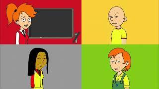 Caillou Behaves At His Online Class/Ungrounded