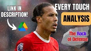 The ULTIMATE Defender Analysis I Virgil van Dijk vs Everton I EVERY Touch Analysis I Skills