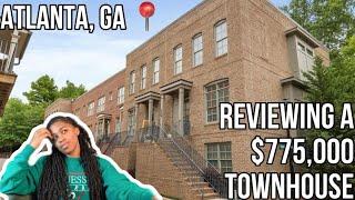 REVIEWING A $775,000 HOUSE FOR SALE IN ATLANTA, GA | MOVING TO ATL | **ZILLOW YOUTUBE**