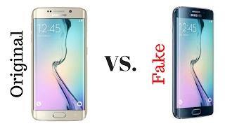 Real Samsung s6 edge vs fake s6 edge | Techreport BD