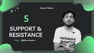 Identifying Support & Resistance for Bitcoin | For Absolute Beginners in Hindi | Basics of Bitcoin