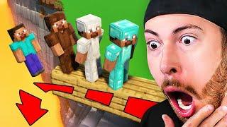 Upgrading Steve's Armor Until He Survives (Funny Animation)