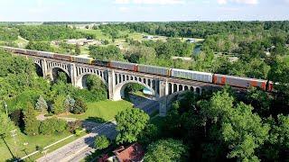 CSX's B&O Lima Line: Stops in Glendale, Dayton and Sidney, Ohio