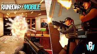 *NEW* RAINBOW SIX MOBILE - BETA FIRST LOOK GAMEPLAY