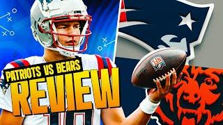 Drake Maye Out Performs Caleb Williams in Win | Bears vs. Patriots Week 10 NFL Review | PFF