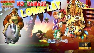 Donkey Kong Country Returns - 100% Longplay (Perfect | No Damage) [4K]