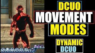 DCUO Movement Modes - Acrobatics - Flight - Skimming - Super Speed - DC Universe Online