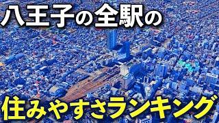 【地元民100人が選ぶ】八王子市内の住みやすい駅ランキングTOP10