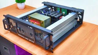 Build a High Power Amplifier Using 40 Transistors - 2SC2922 & 2SA1216 with N-9000 BOX #cbzproject