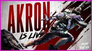 PUBG MOBILE LIVE | RUSH GAMEPLAY AKRON GAMING #906