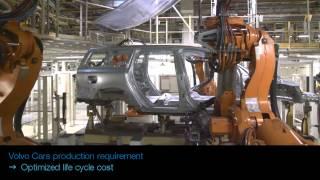 ABB Robotics - Spot Welding at Volvo (with Integrated Dress Packs)