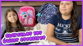 GUARDAMOS LOS ÚTILES ESCOLARES / INICIO DE CLASES 2024 / LAS NIÑAS REGRESAN A LA ESCUELA / LIZ