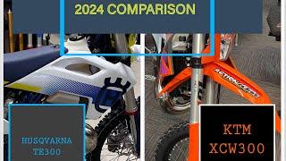 2024 Ktm XC-W300 vs Husqvarna TE300