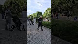 Запорожье. 21 мая 2025 год. 50 км разделяет город от фронта, где стоят орды р@шистов.#война #окраина