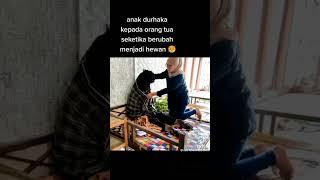 viral anak durhaka anaknya injak kepala ibunya saat sholat