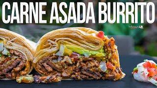 The Best Carne Asada Burrito | SAM THE COOKING GUY 4K