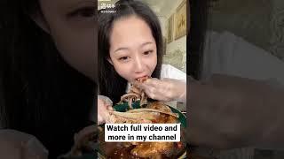 Enjoy Pork belly, brain and ribs mukbang