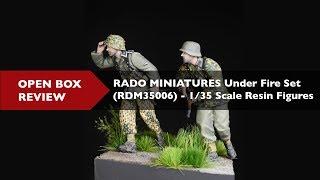 Rado Miniatures Under Fire Set (RDM35006) - 1/35 Scale Resin Figures