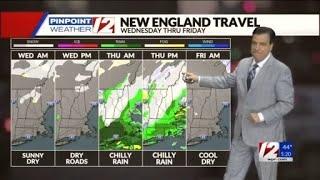 WPRI 12 Weather Forecast 11/26/24  Dry Tonight Thru Wednesday. Rain Thursday