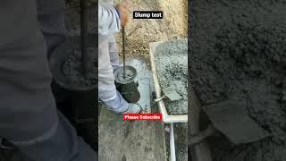 slump test concrete I Slump cone test I slump test concrete procedure I