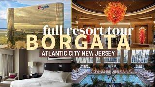 Borgata Atlantic City NJ full resort tour! Pool, room, restaurants, casino