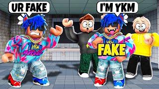 I Found A FAKE Me SCAMMING, So I EXPOSED Him! Roblox Fight In A School