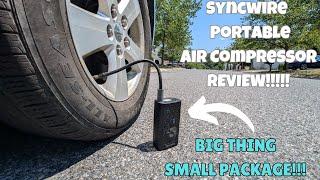 Syncwire Tire Inflator Portable Air Compressor REVIEW!